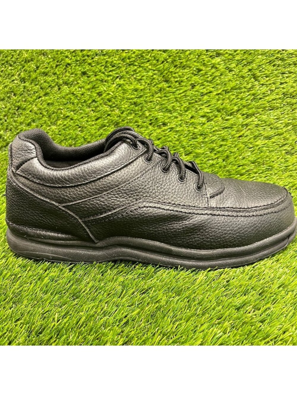 Rockport Works World Tour Mens Size 11.5E Black Steel Toe Safety Oxford Shoes